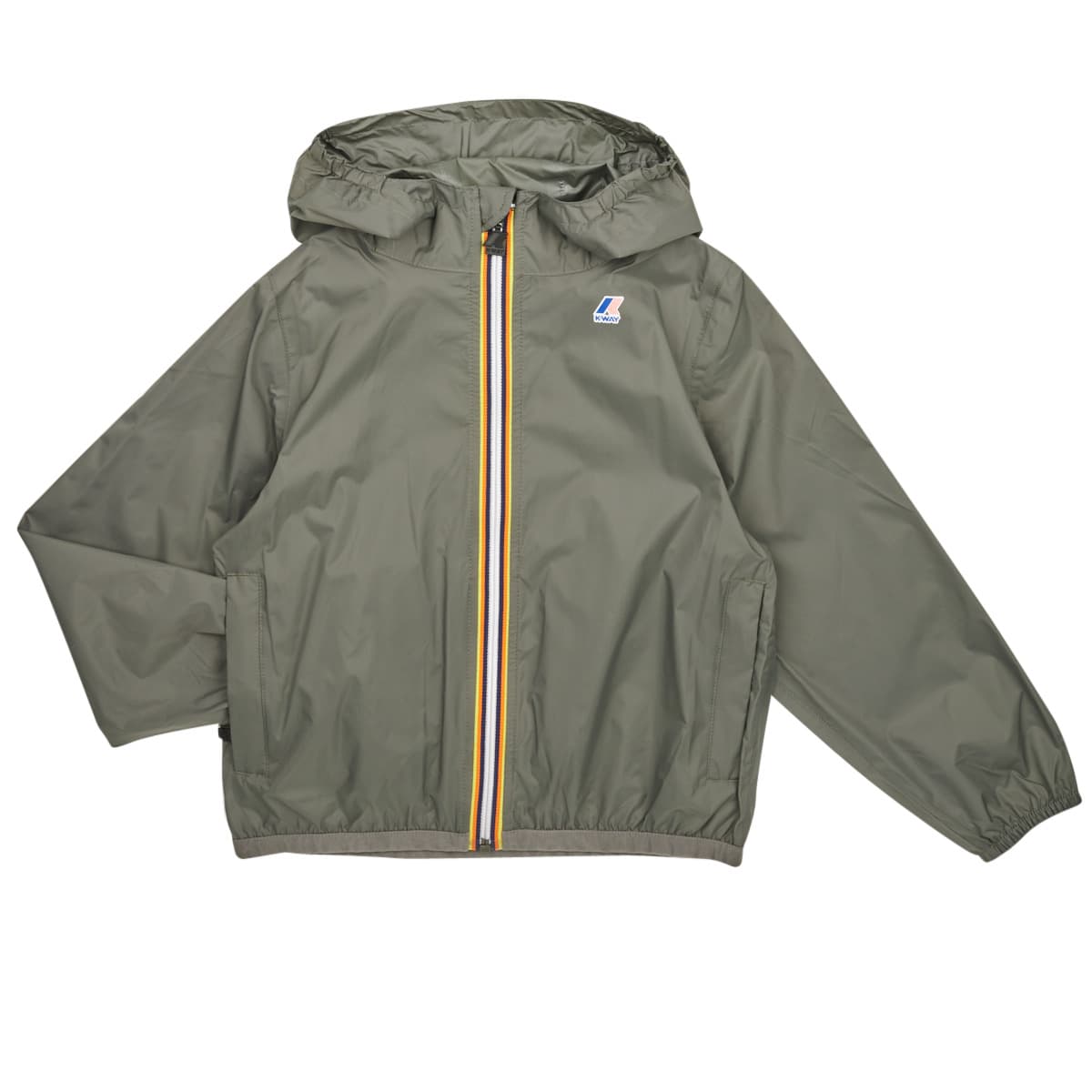 Girls' Windbreakers K-Way Khaki