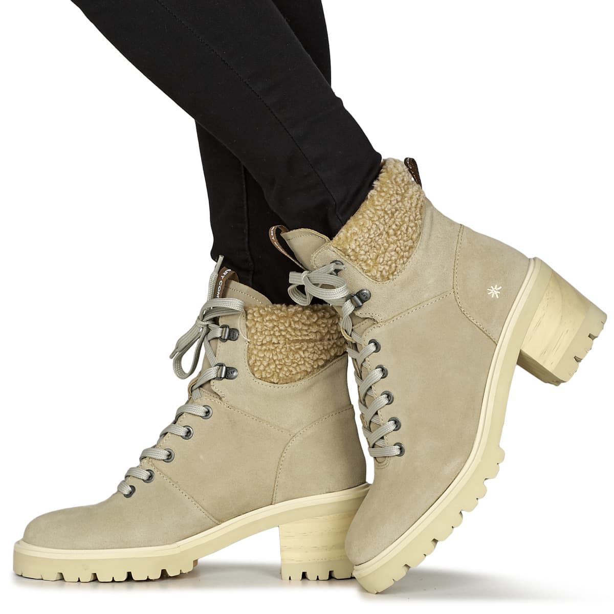 Women's Ankle Boots Art Beige