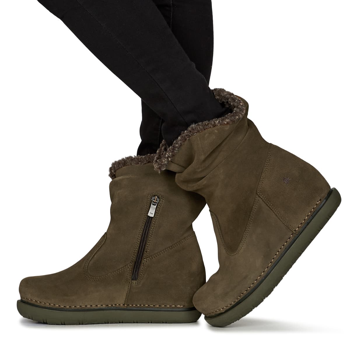 Women's Boots Art Khaki