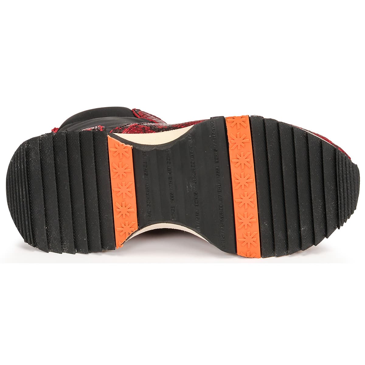 Women's Boots Art Red