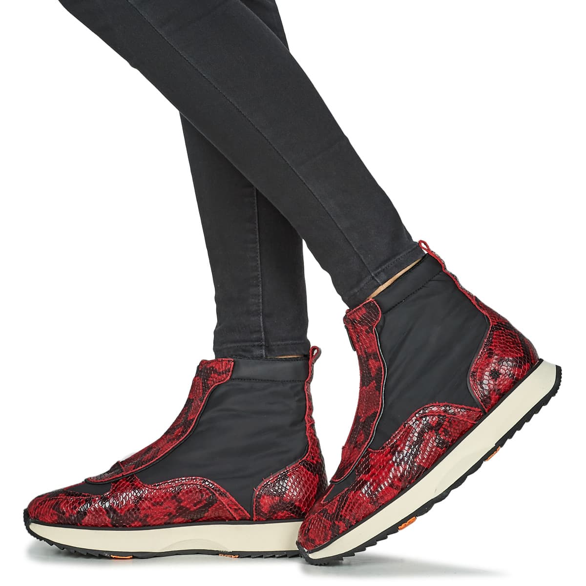 Women's Boots Art Red