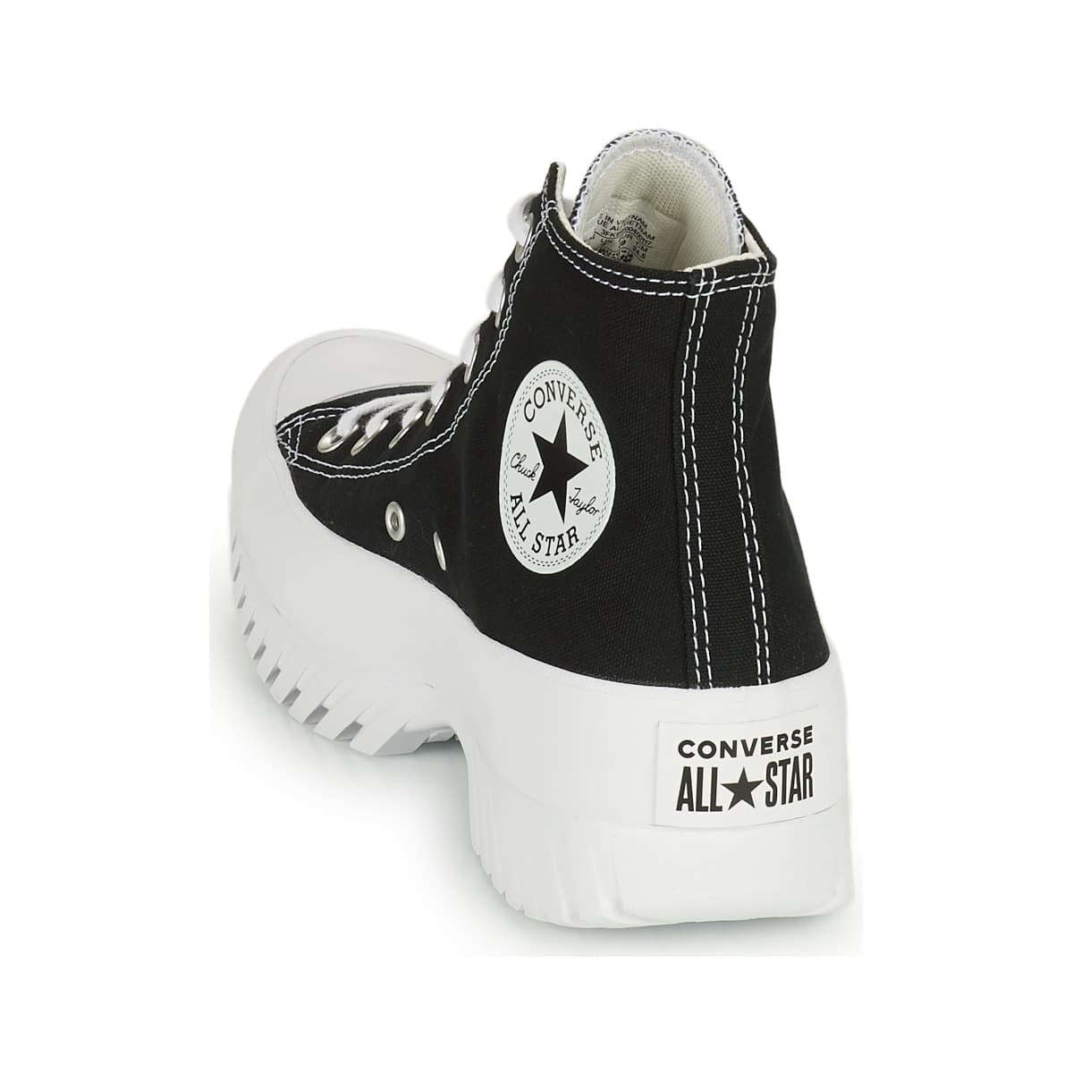 Converse Μαύρα Πάνινα Μποτάκια All Star Lugged 2.0