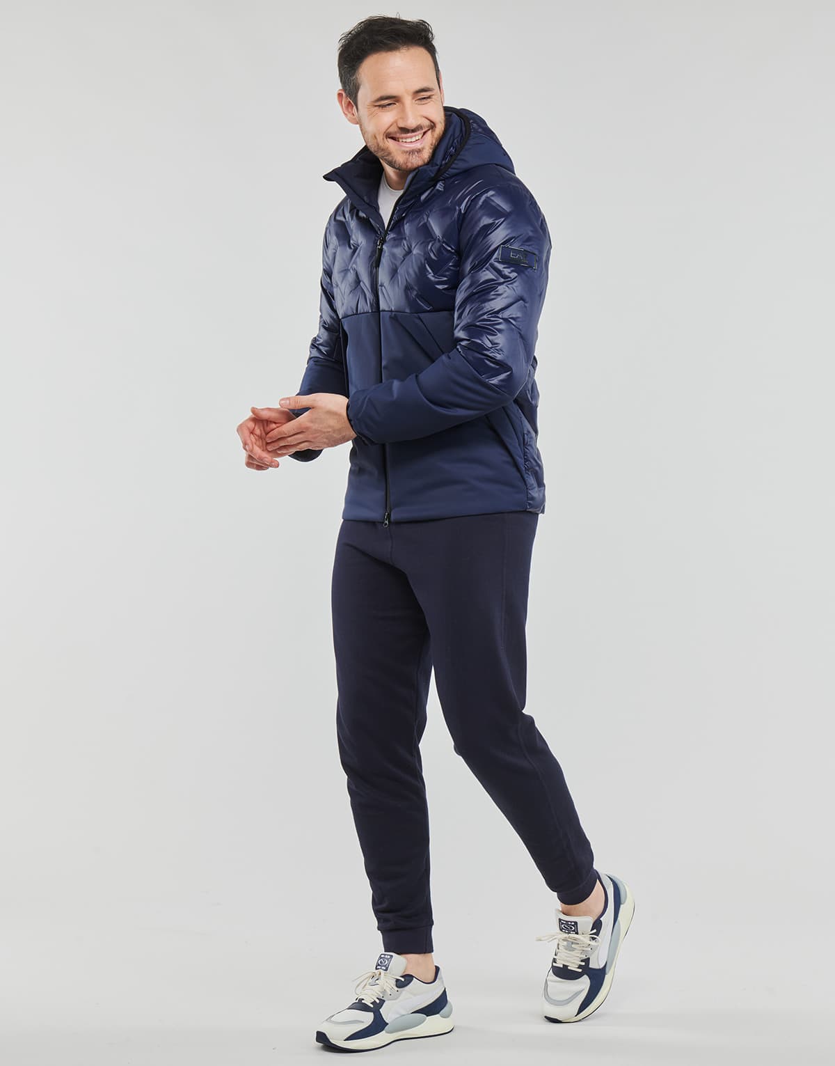 Men's Jackets EA7 Blue