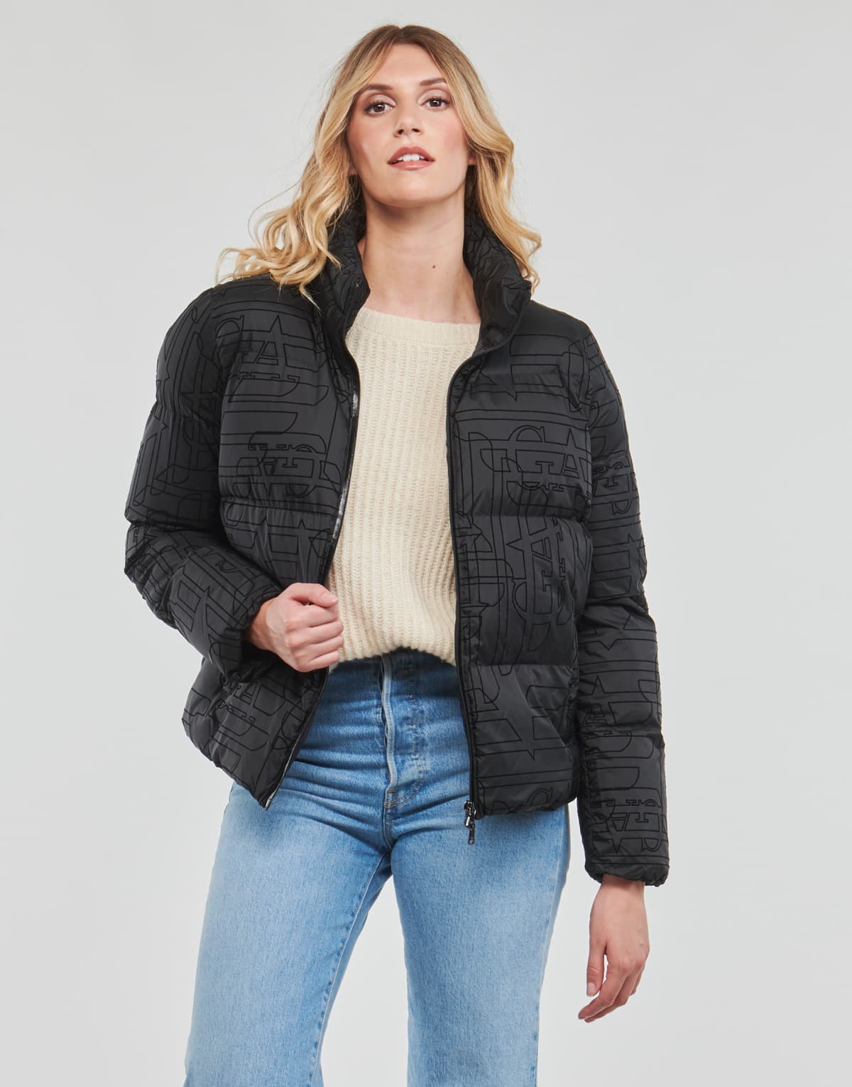 Women's Jackets EA7 Beige