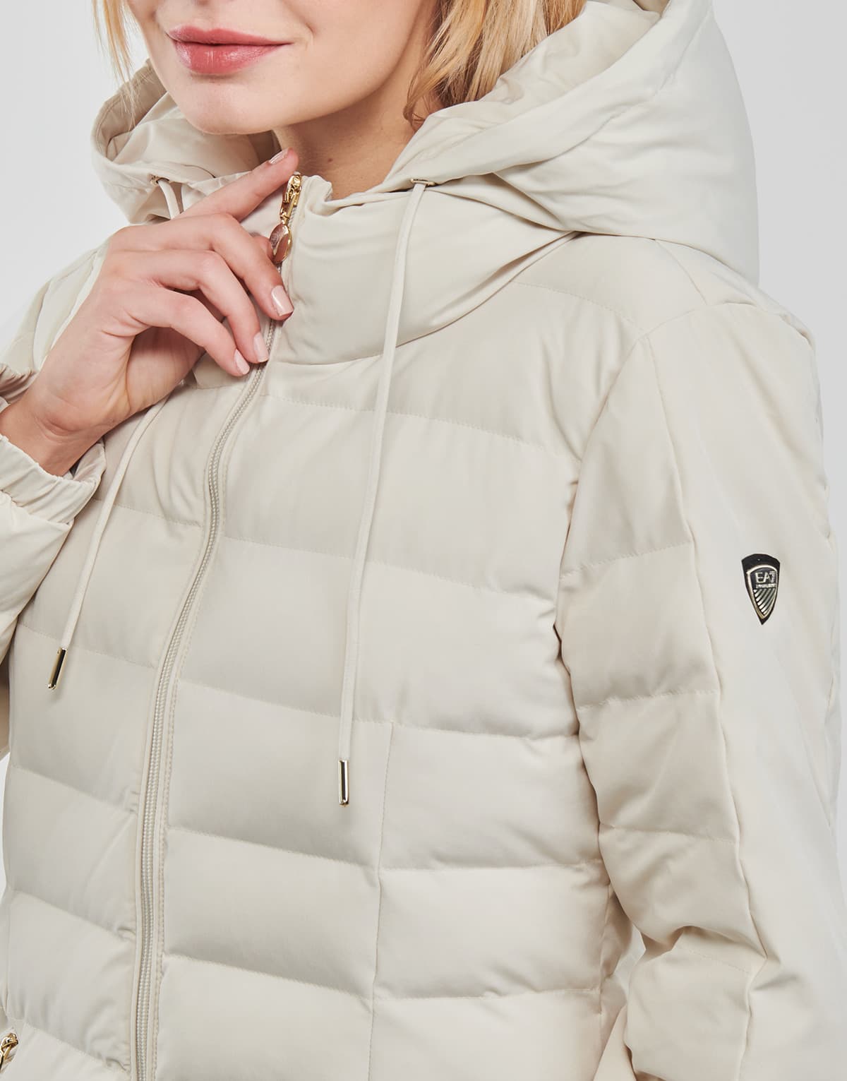 Women's Jackets EA7 Beige