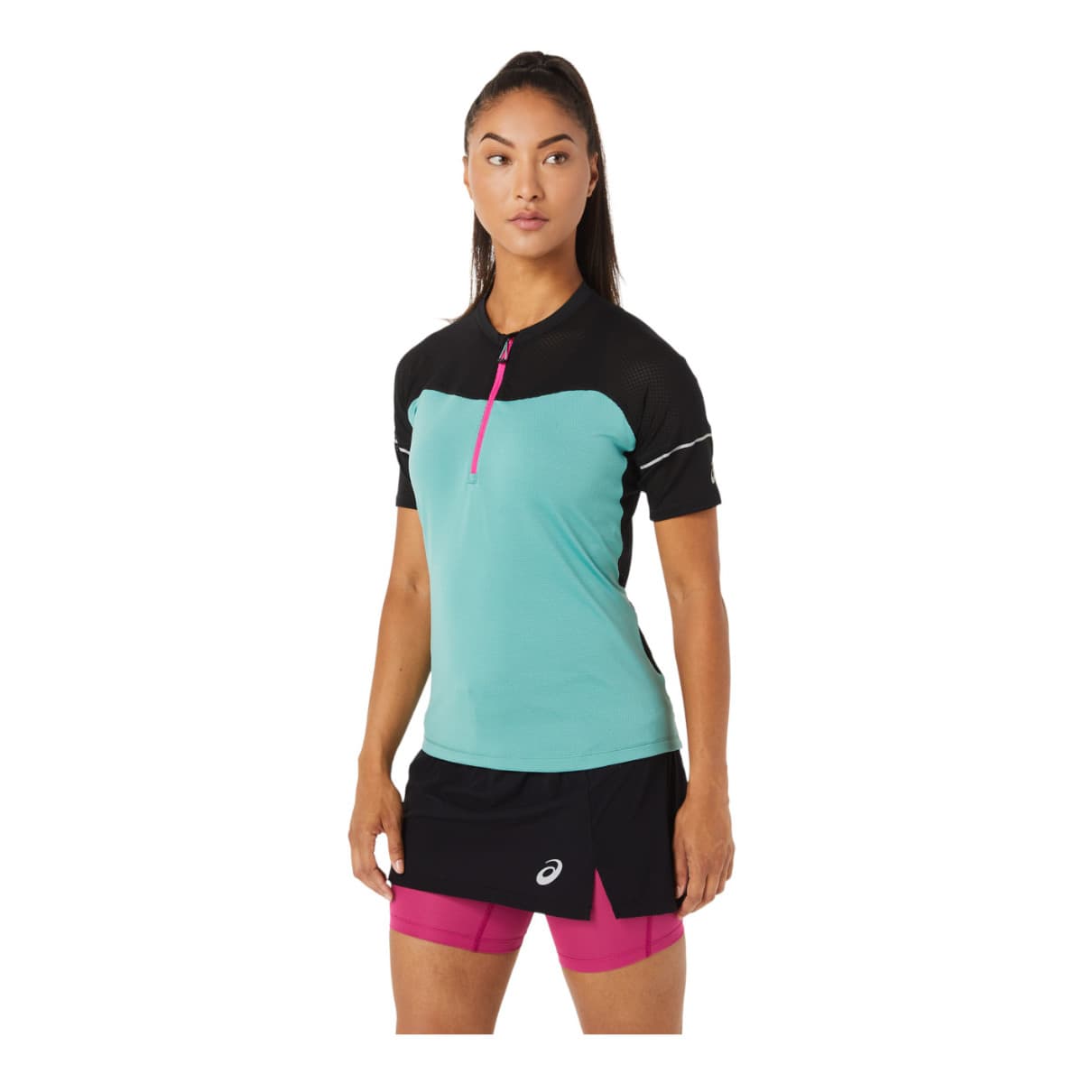 Women's Sports T-Shirts Asics Blue
