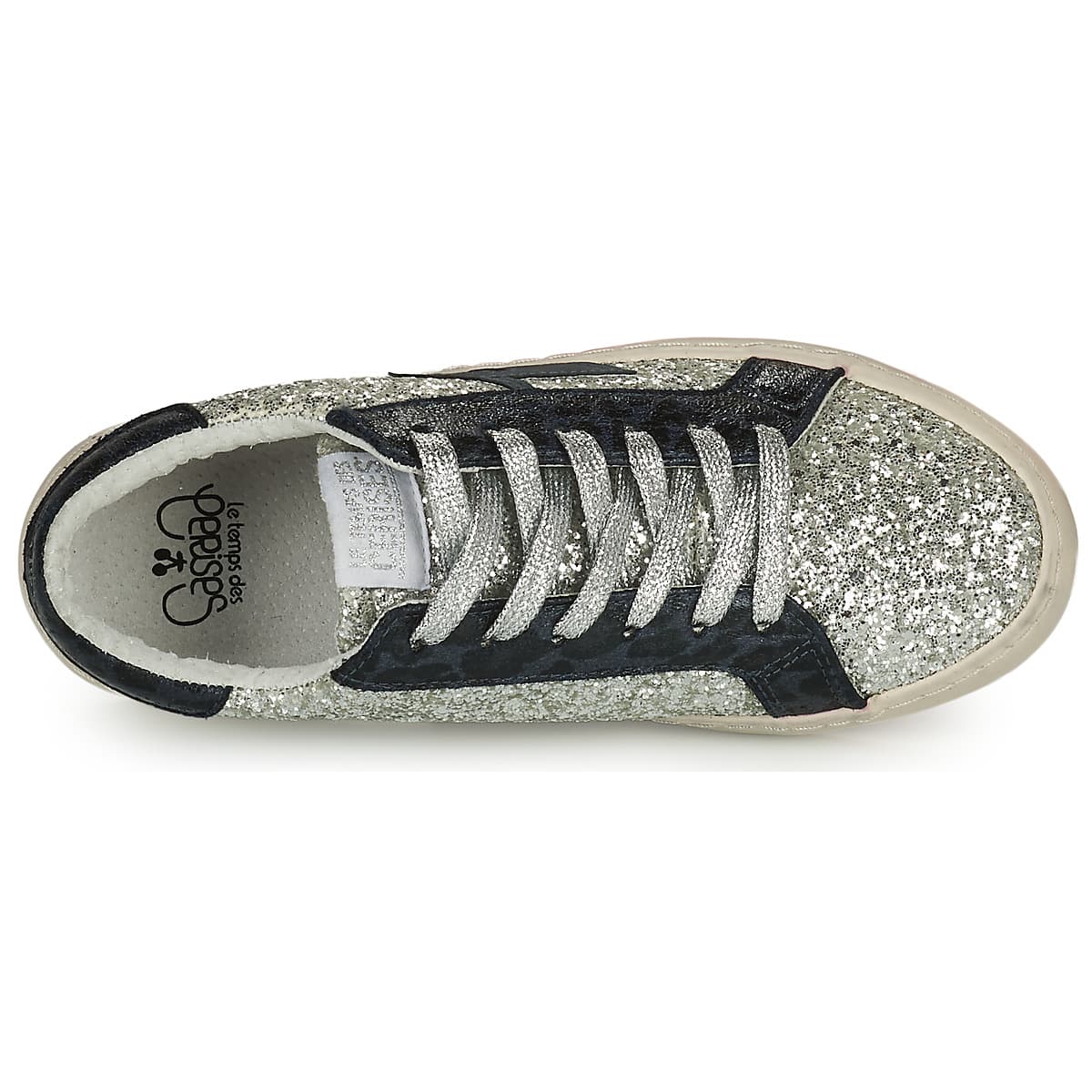 Women's Sneakers Le Temps des Cerises Silver