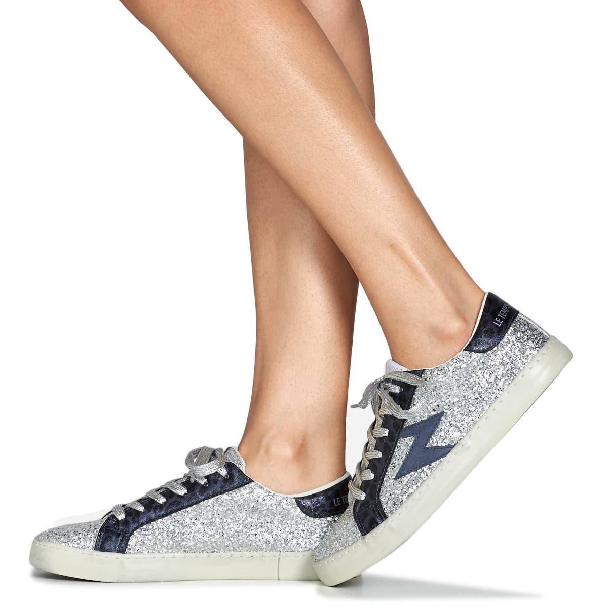 Women's Sneakers Le Temps des Cerises Silver