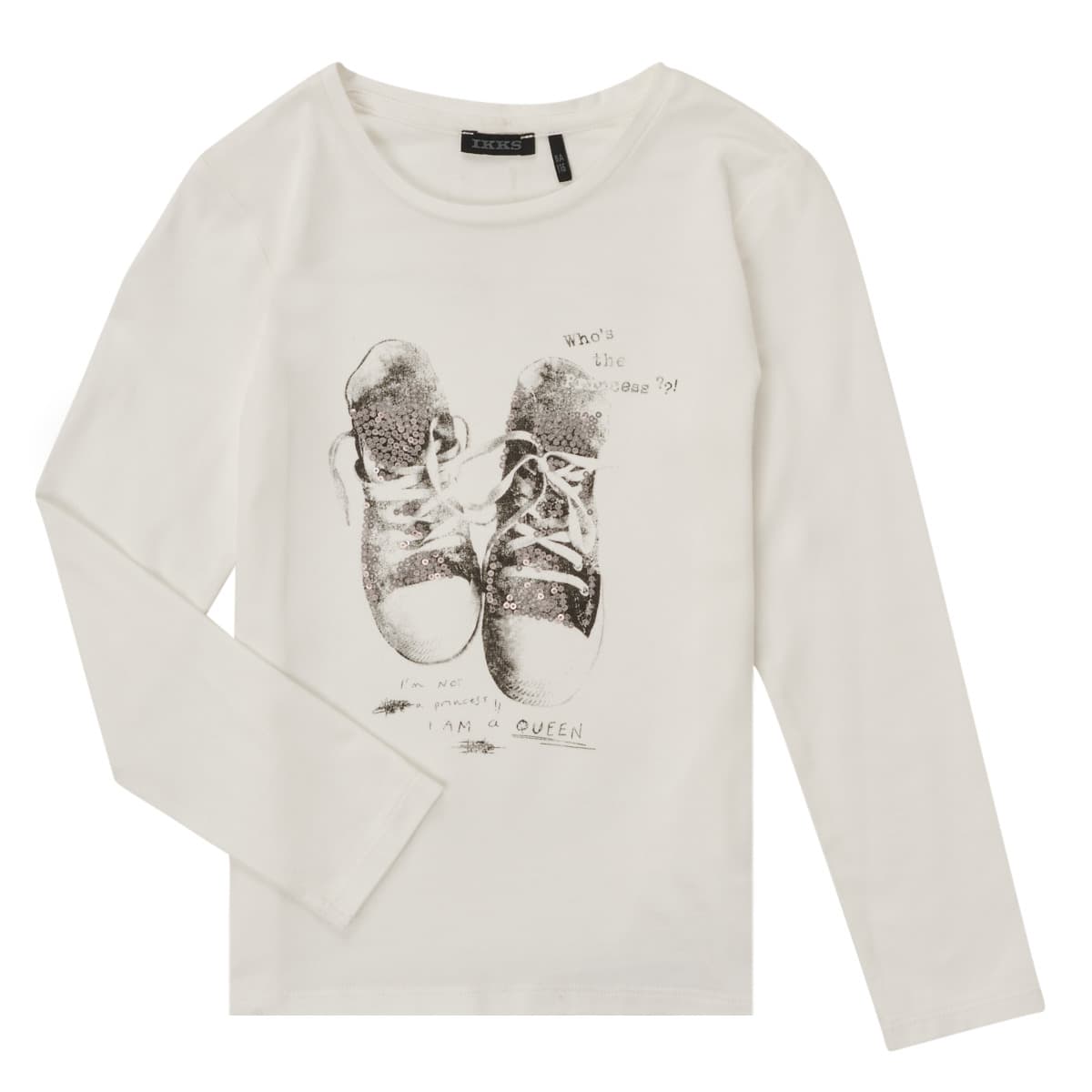 Girls' T-Shirts Ikks White