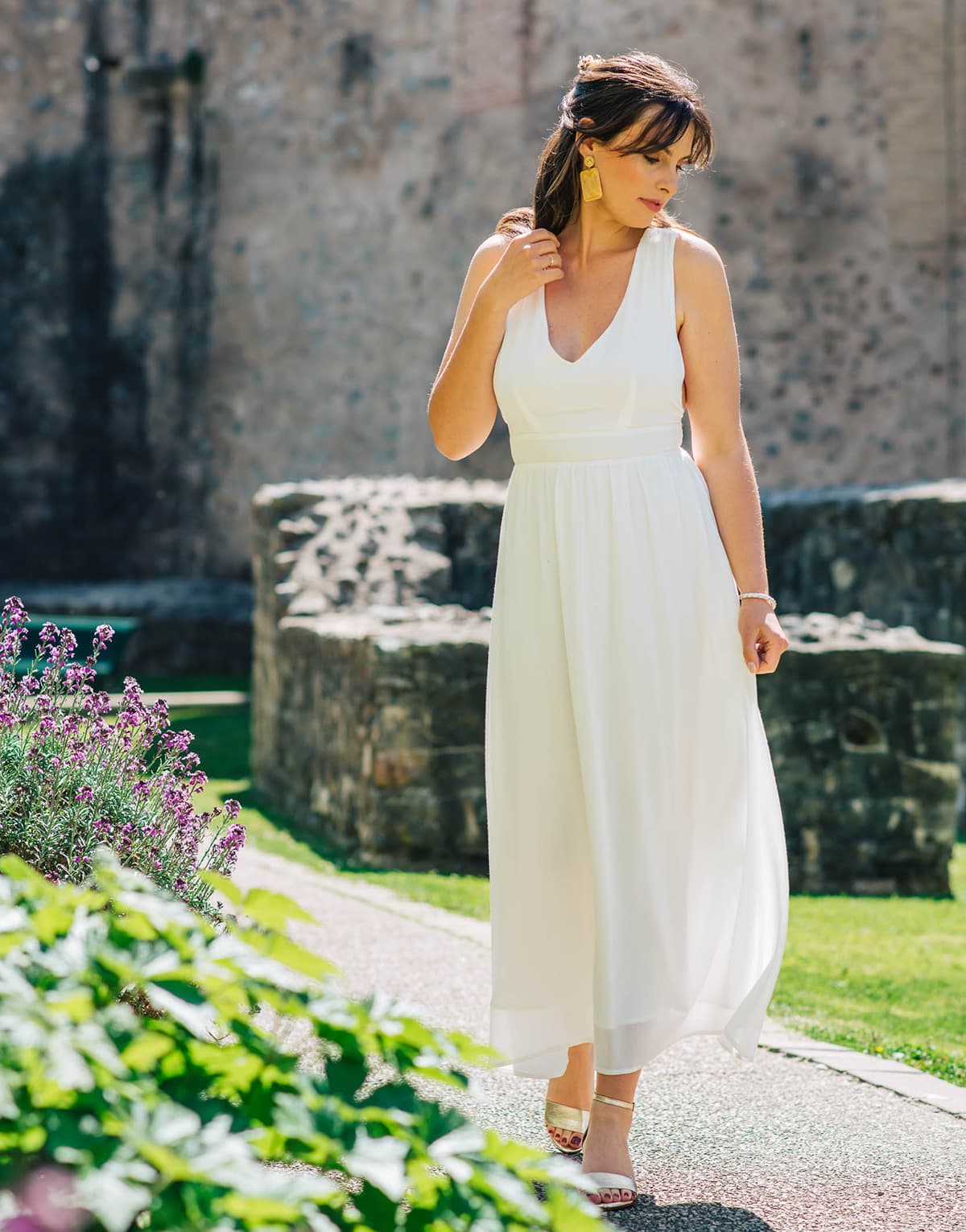 Women's Dresses Céleste White