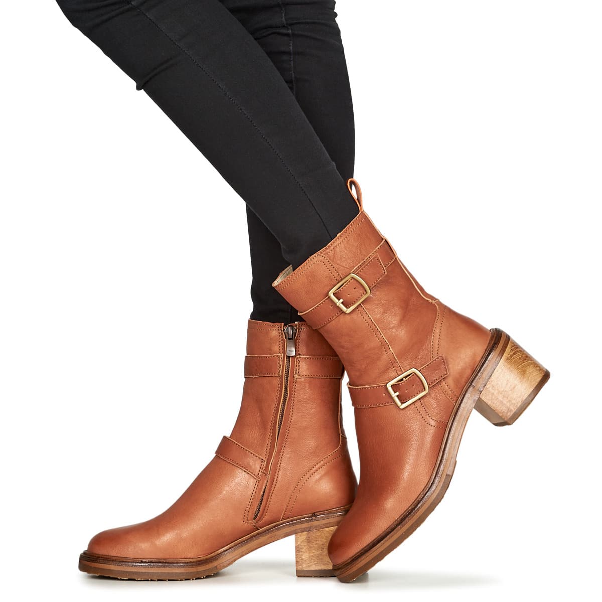 Women's Ankle Boots Neosens Brown
