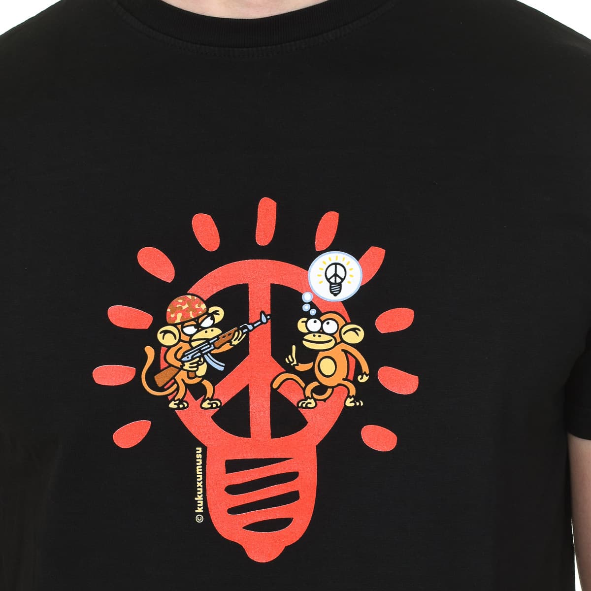 Men's T-Shirts Kukuxumusu Black