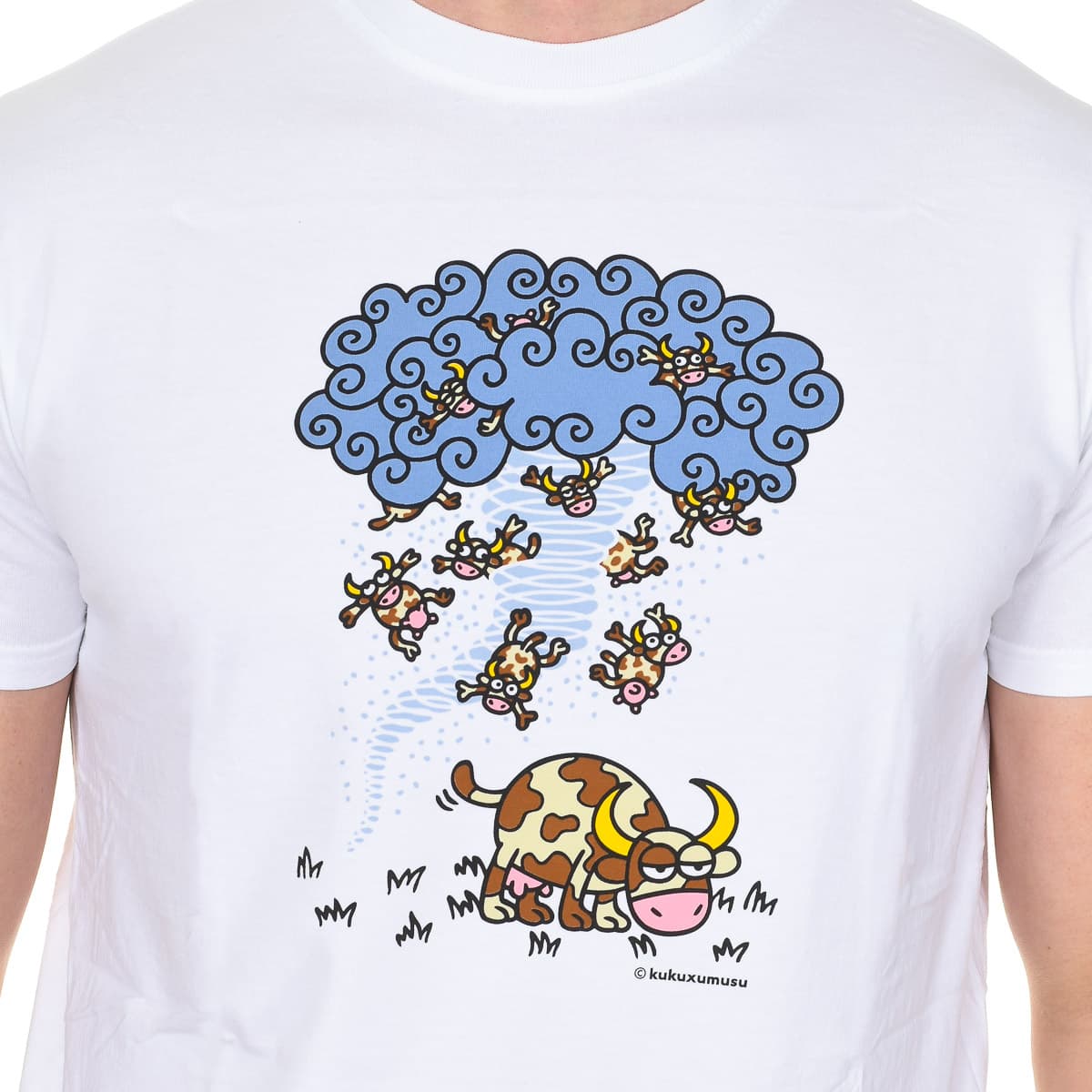 Men's T-Shirts Kukuxumusu White