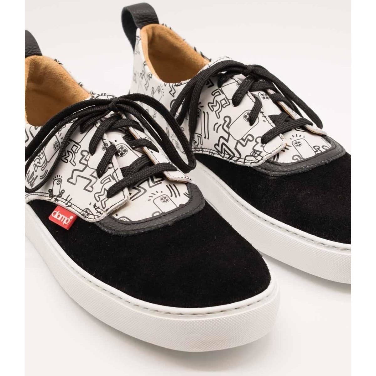 Men's Dress Shoes Clamp Black