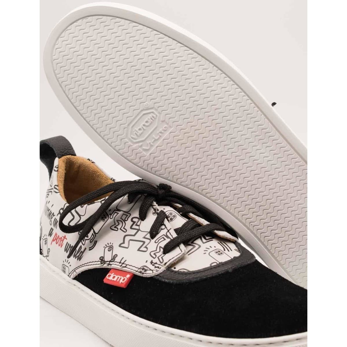 Men's Dress Shoes Clamp Black