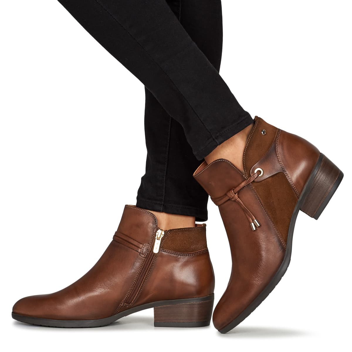 Women's Ankle Boots Pikolinos Brown