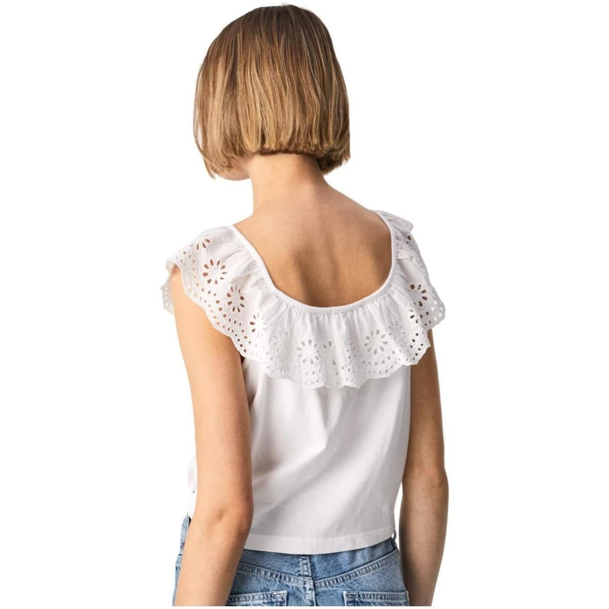 Women's T-Shirts Pepe Jeans White