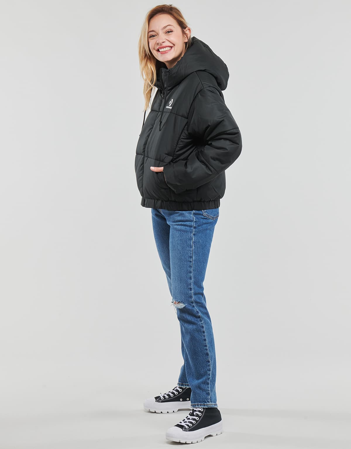 Women's Jackets Converse Black