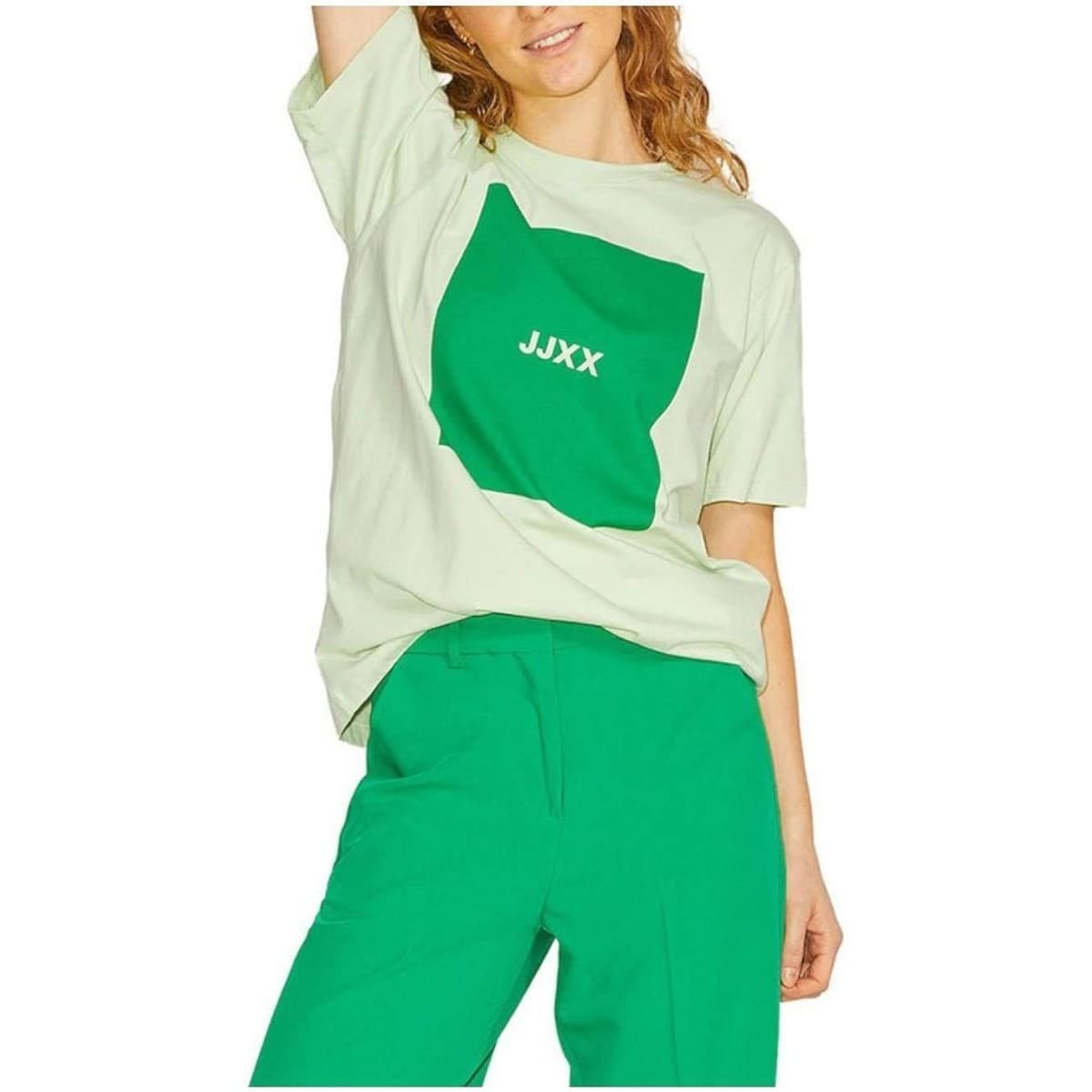 Women's T-Shirts JJXX Green