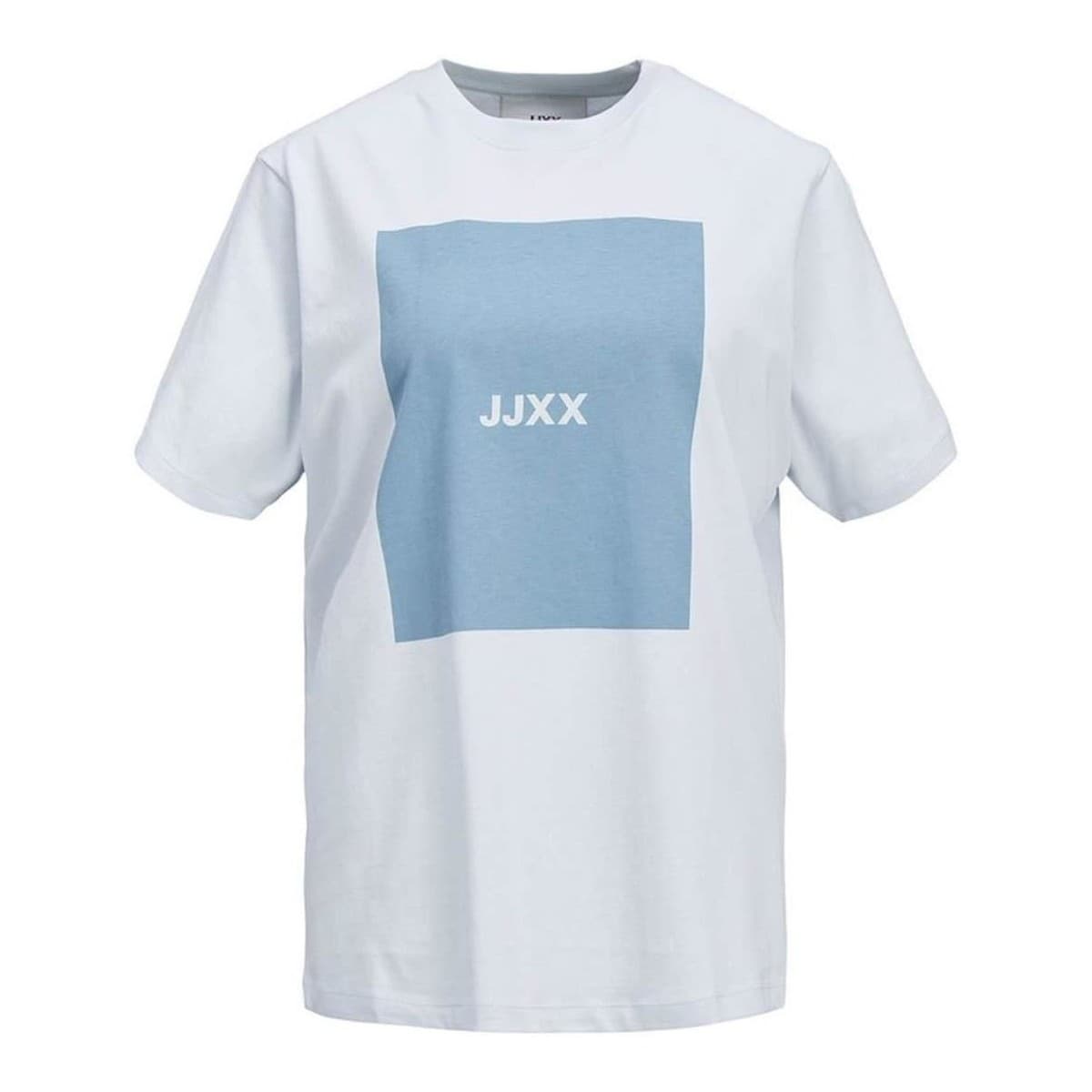 T-shirt με κοντά μανίκια JJXX 12204837 blue