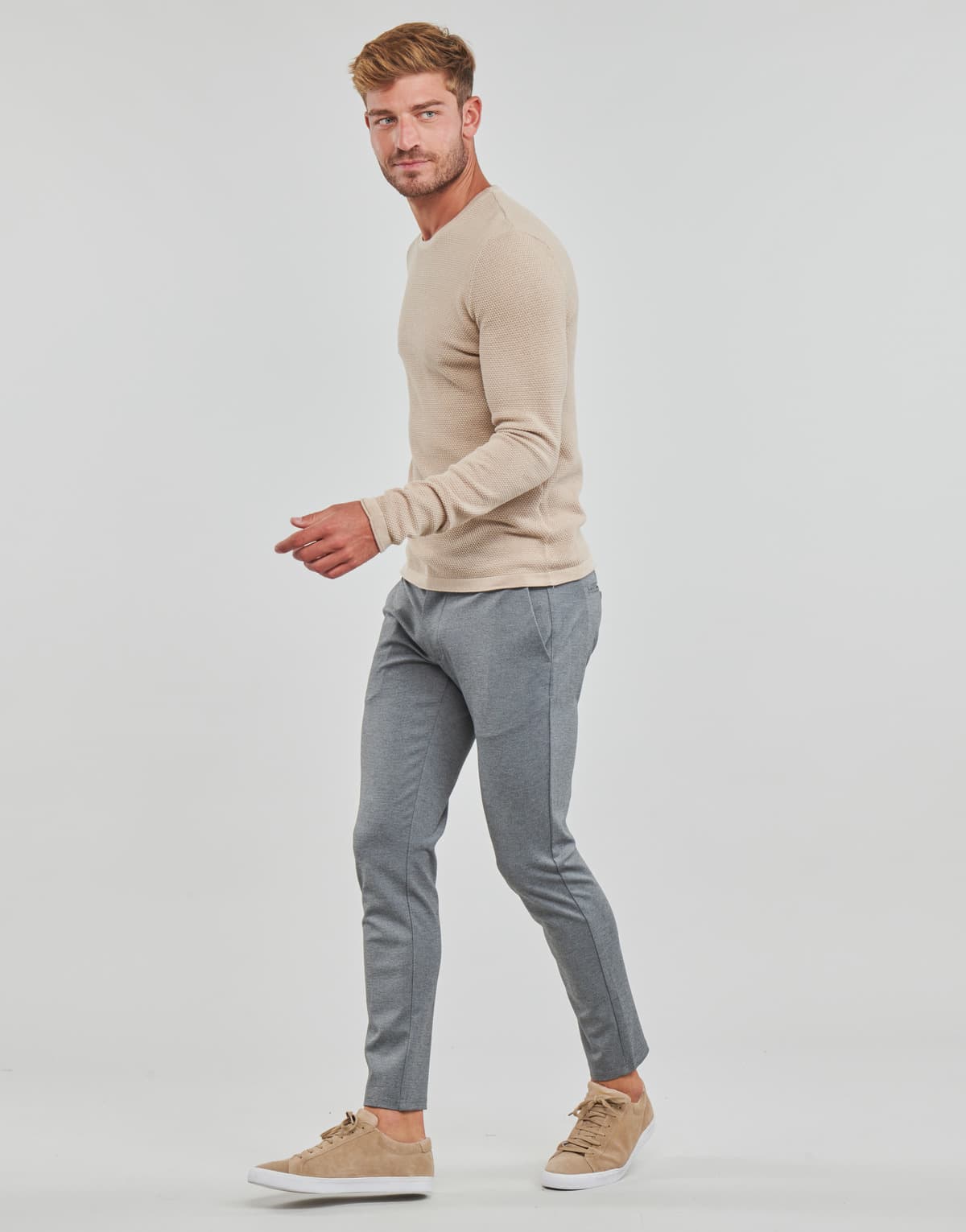 Men's Sweaters Only & Sons Beige