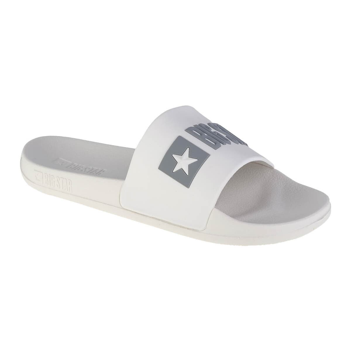 Women's House Slippers Big Star White