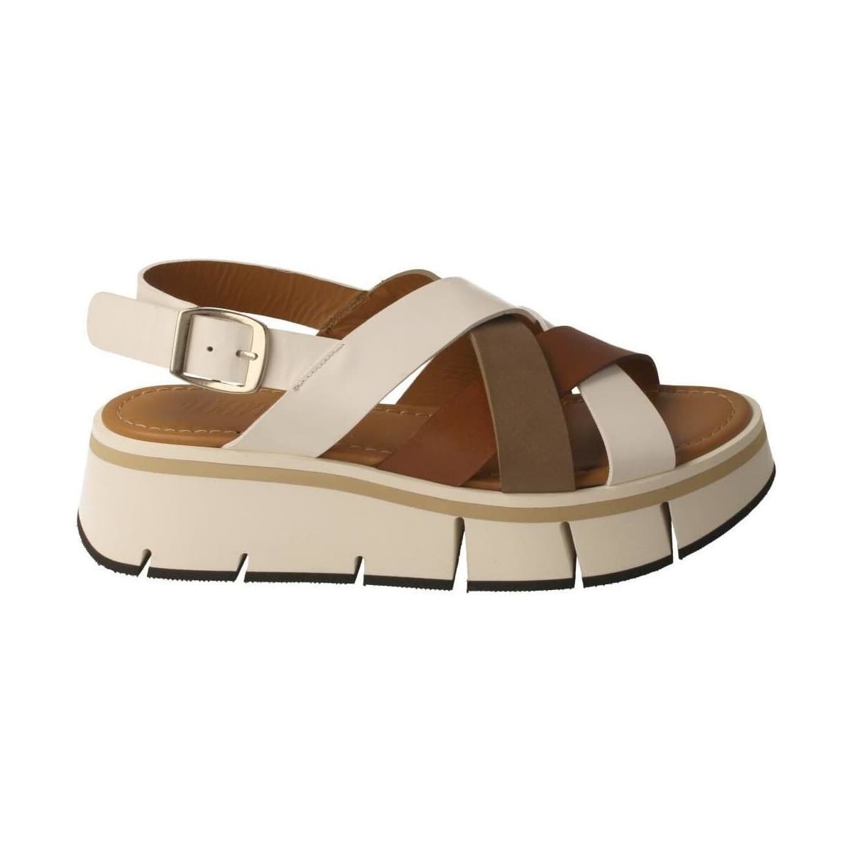 Women's Platforms Calce White