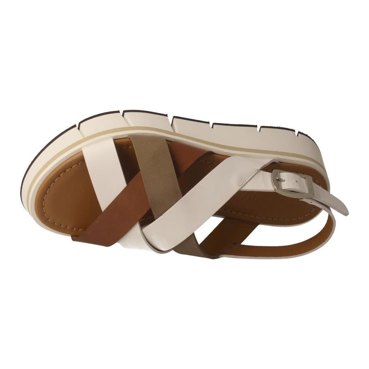 Women's Platforms Calce White