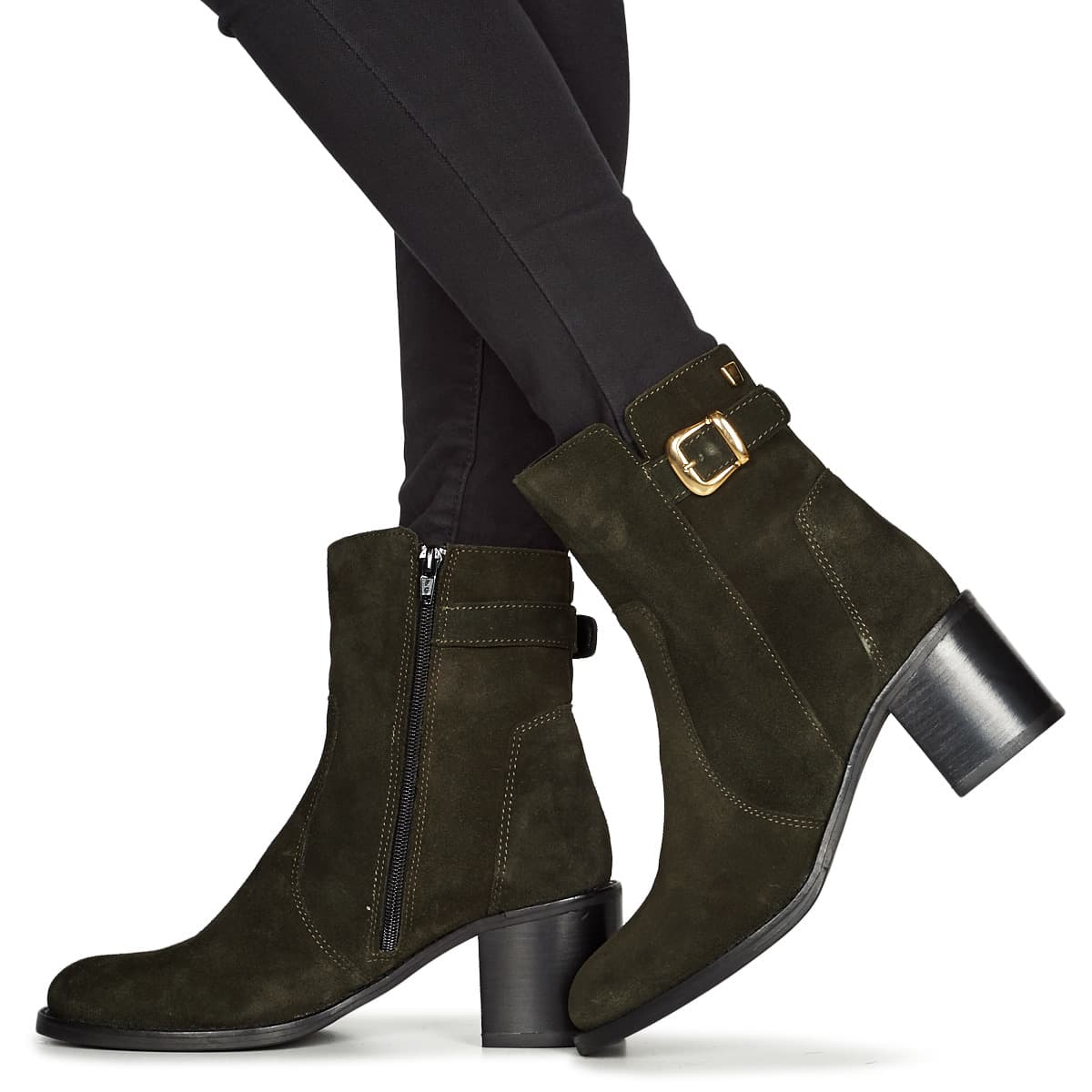Women's Ankle Boots JB Martin Green