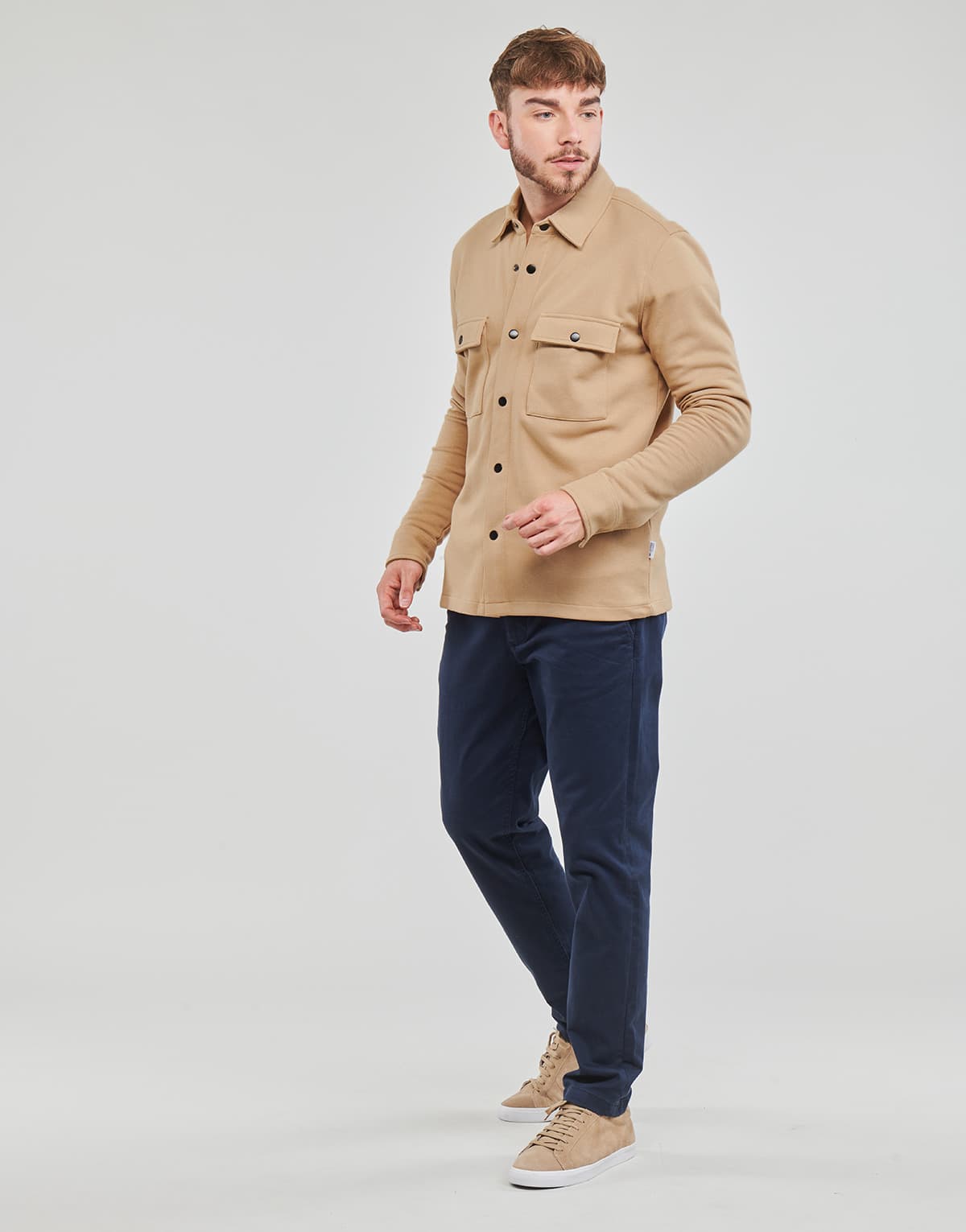 Men's Jackets Selected Beige