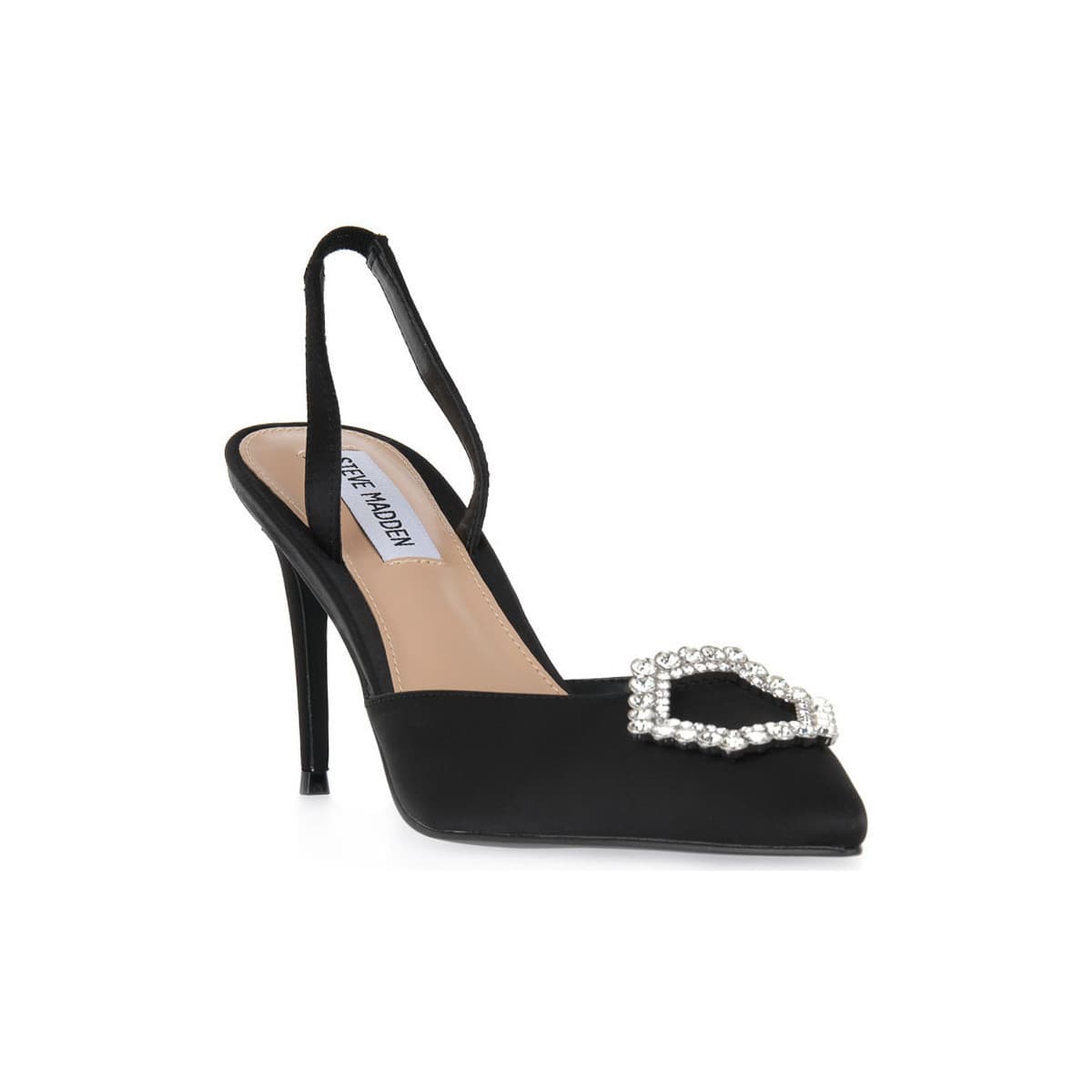 Σανδάλια με τακούνι Steve Madden BLK LUCENT