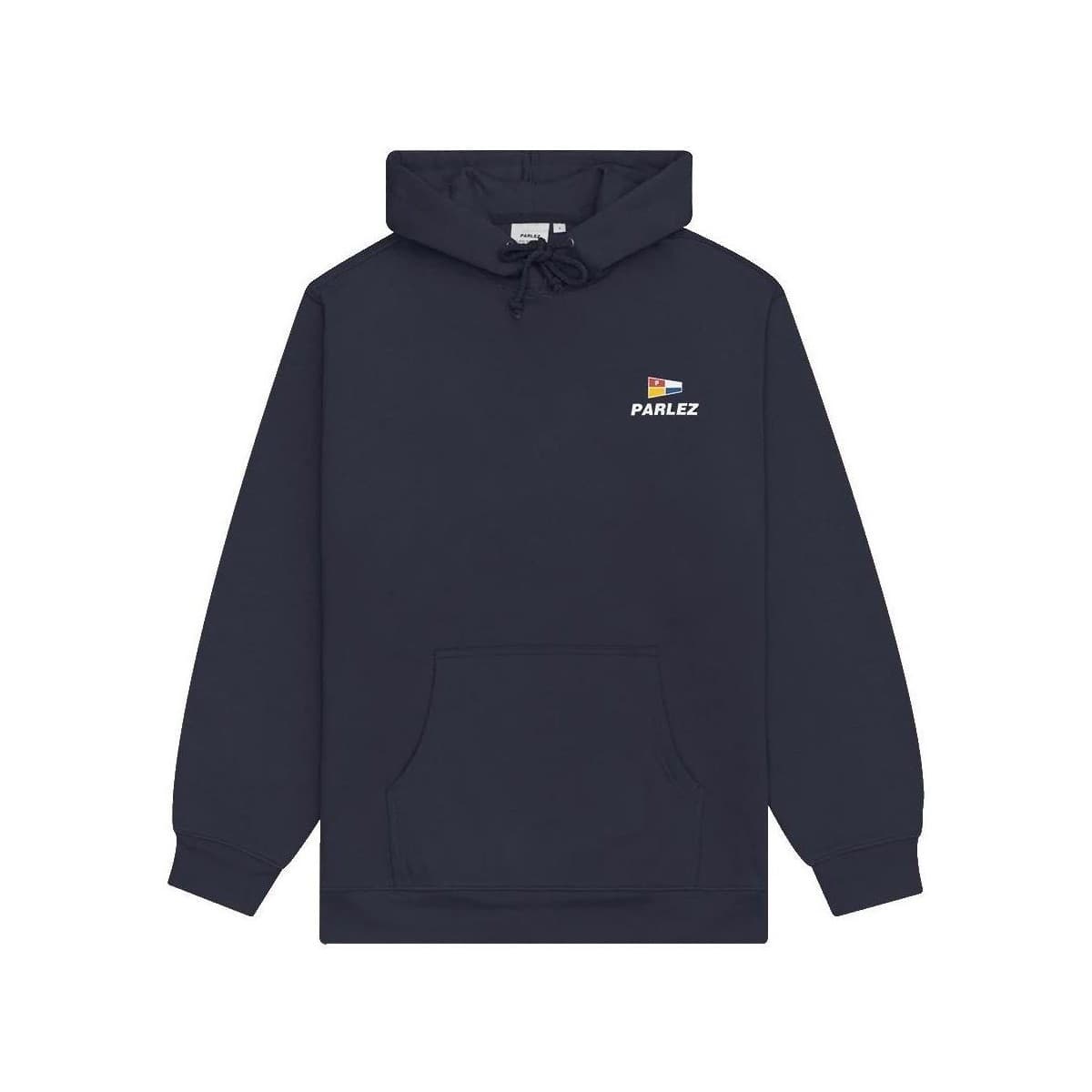 T-shirt με κουκούλα Parlez PARSS220078 navy