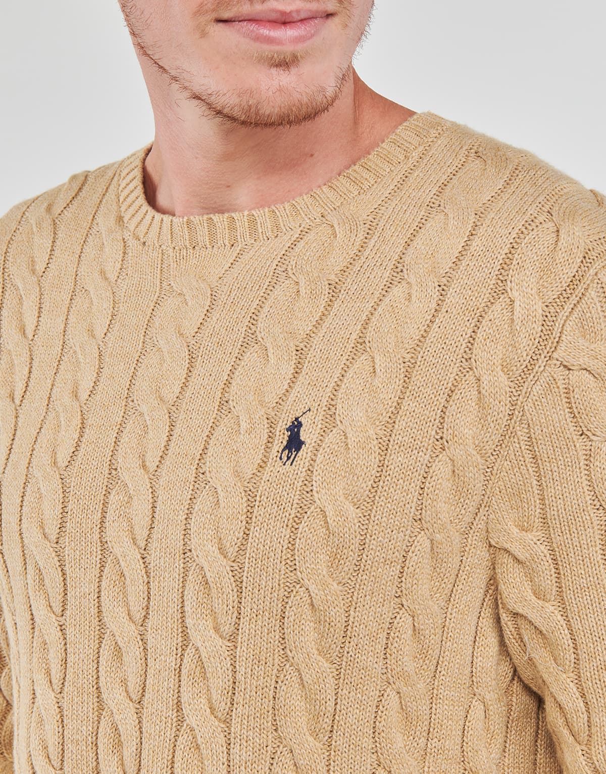 Men's Sweaters Polo Ralph Lauren Beige