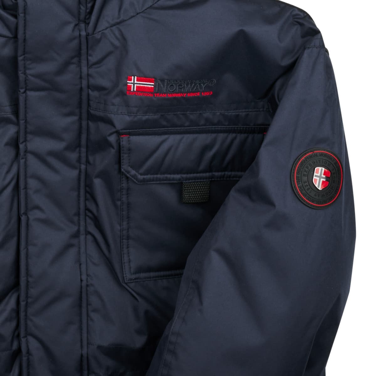Boys' Parkas Geographical Norway Blue