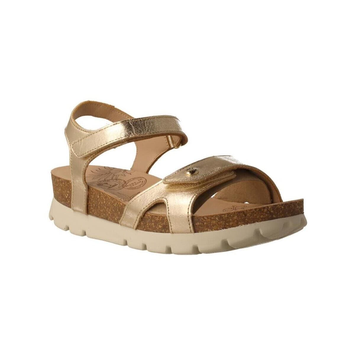 Women's Platforms Panama Jack Gold