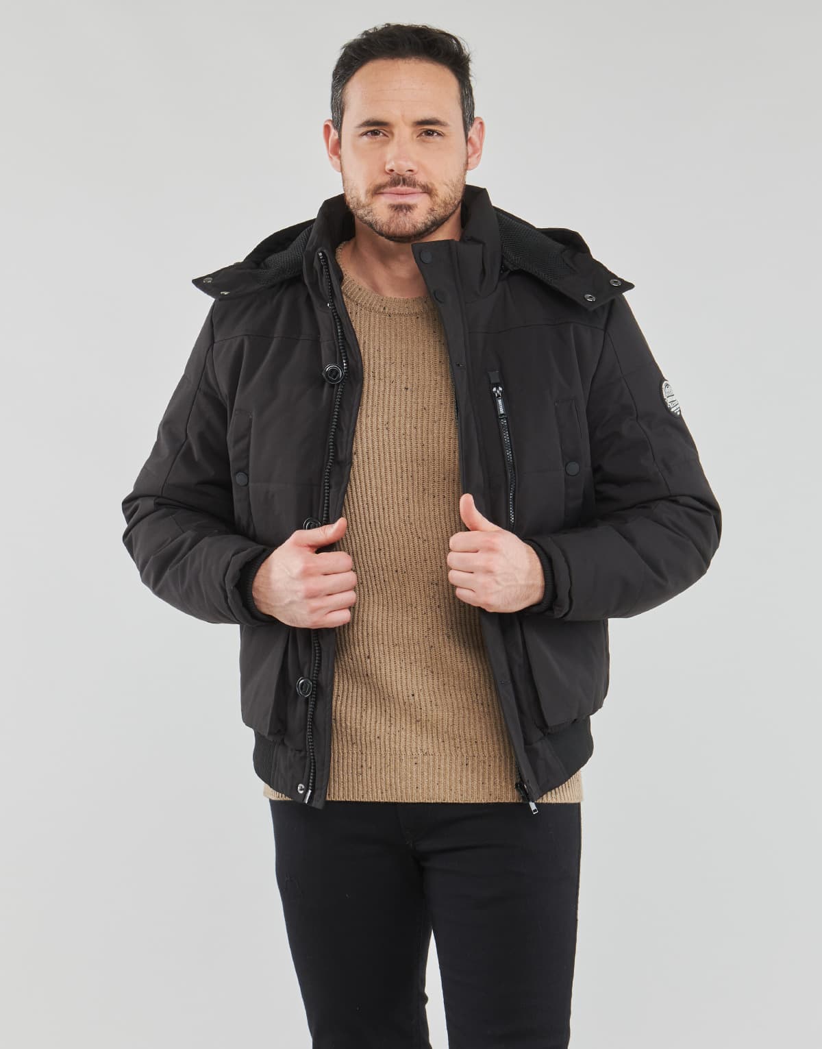 Men's Parkas Deeluxe Black