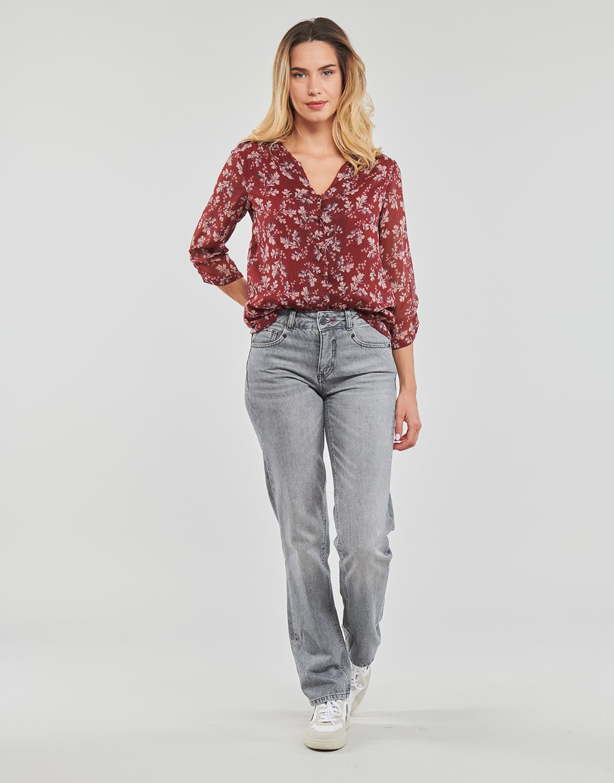 Women's Jeans Freeman T.Porter Gray