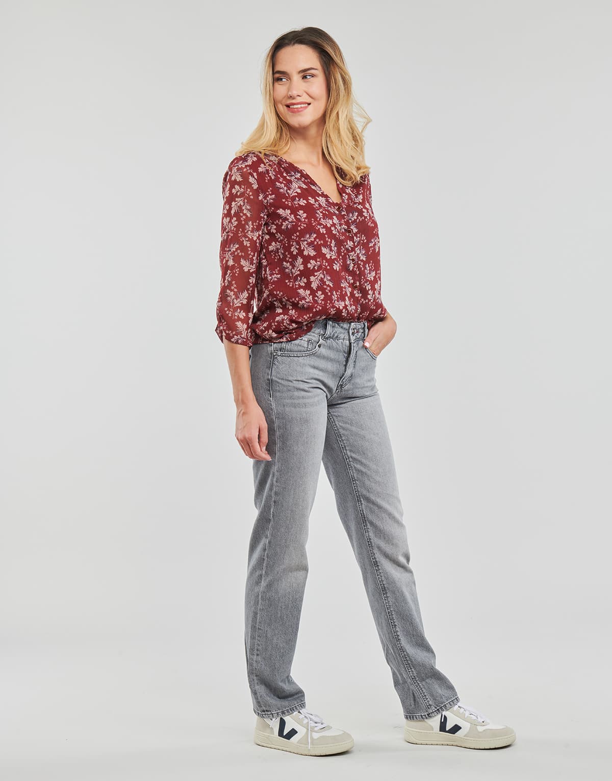 Women's Jeans Freeman T.Porter Gray