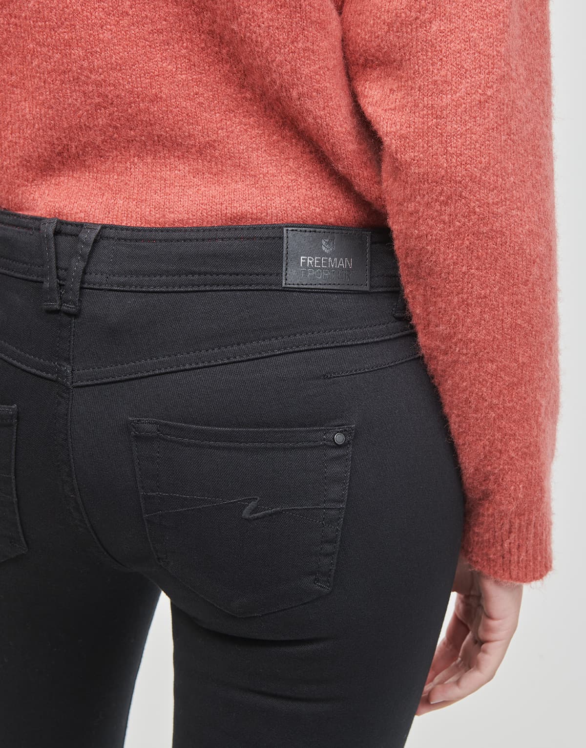 Women's Jeans Freeman T.Porter Black