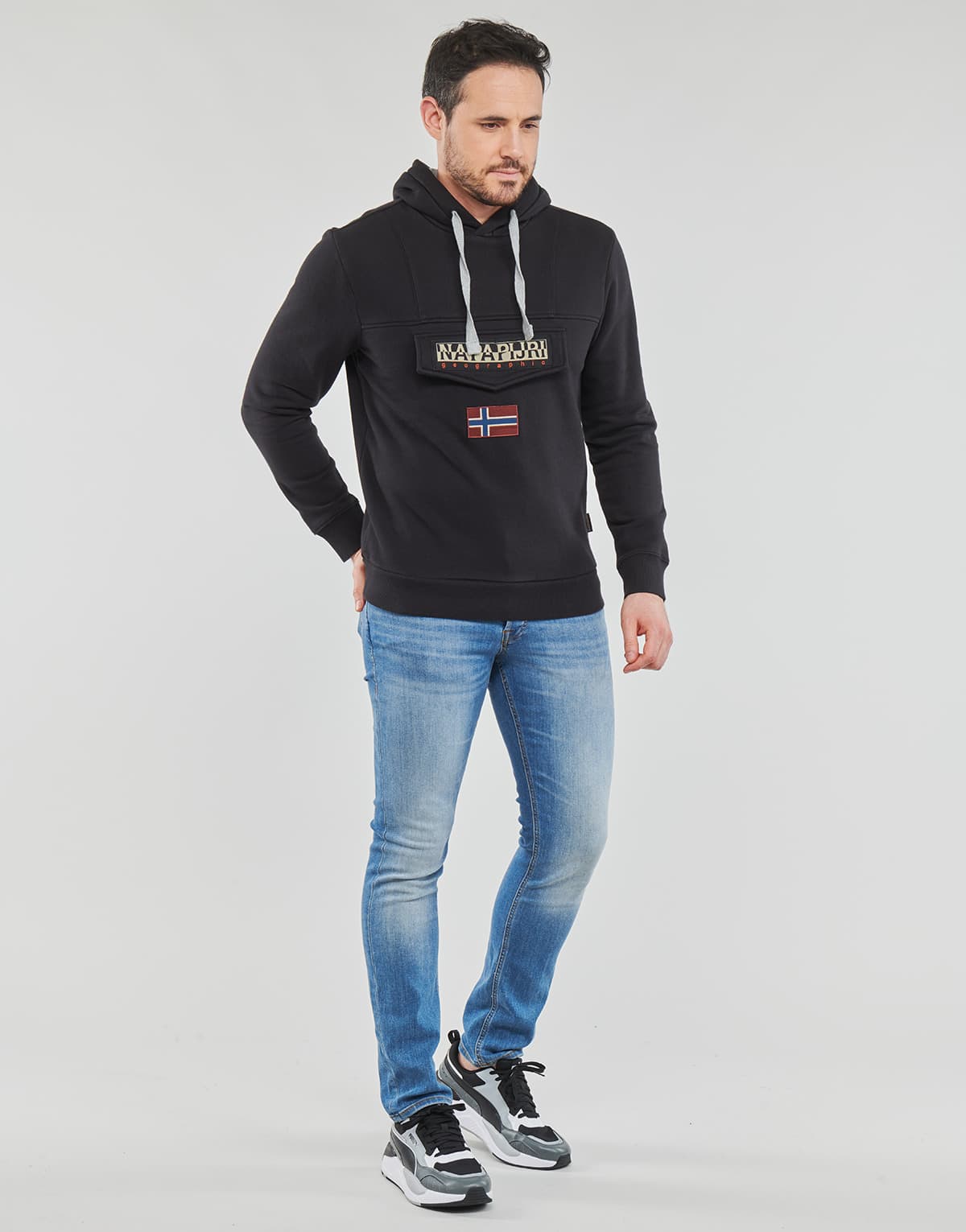 Men's Sweatshirts Napapijri Black