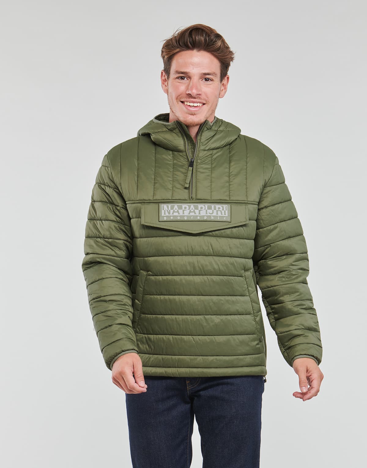 Men's Jackets Napapijri Khaki