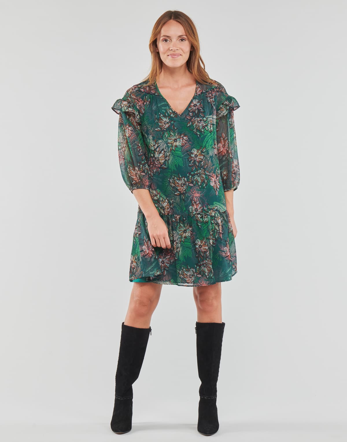 Women's Dresses One Step Green