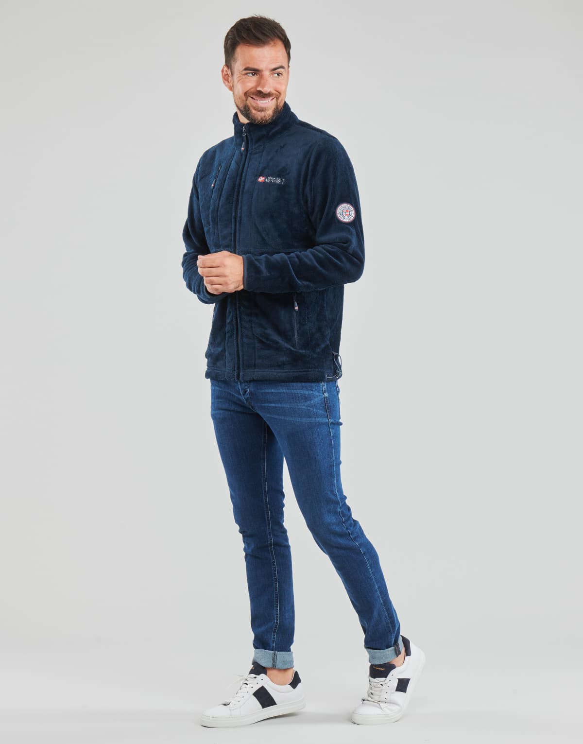 Men's Sweatshirts Geographical Norway Blue