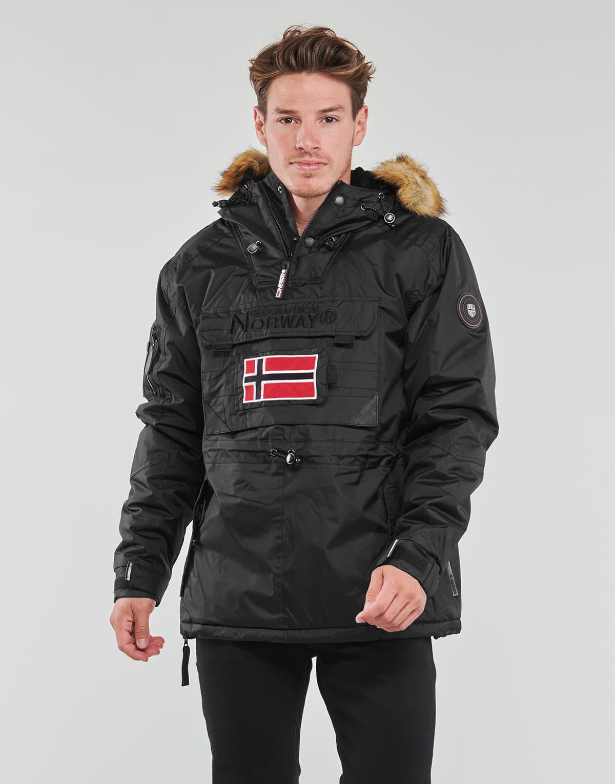 Men's Parkas Geographical Norway Black