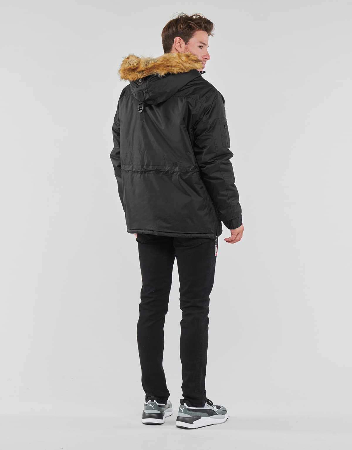 Men's Parkas Geographical Norway Black