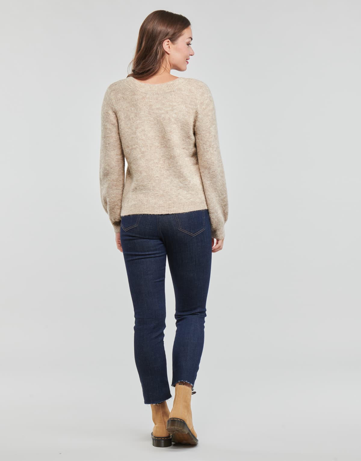 Women's Sweaters Vila Beige