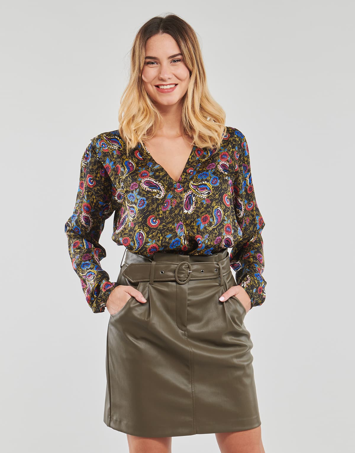 Women's Shirts Vila Multicolor