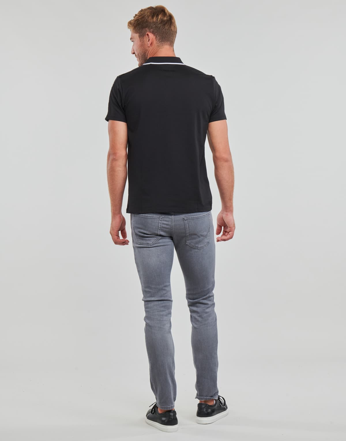 Men's Polo Shirts Guess Black