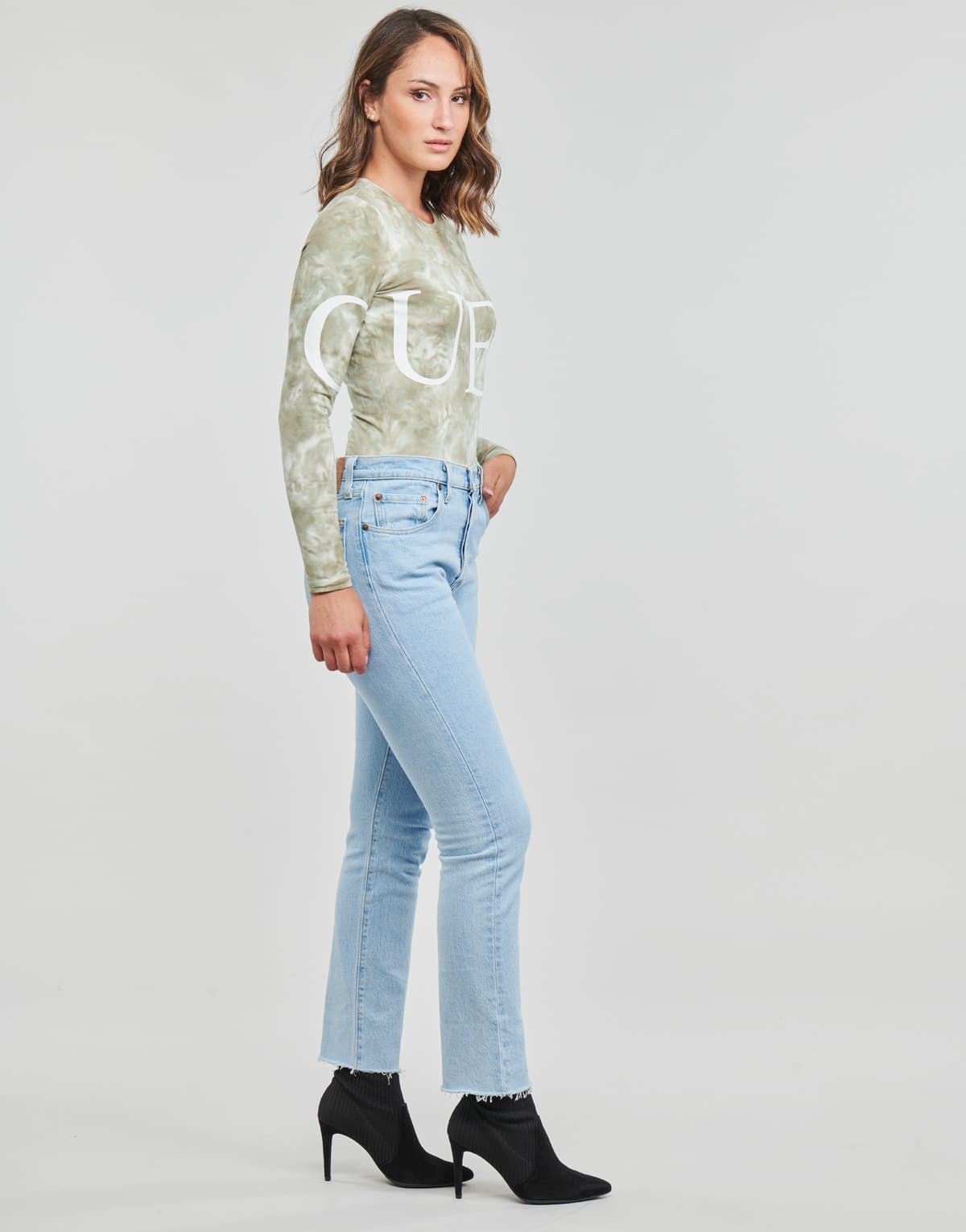 Women's Bodysuits Guess Khaki