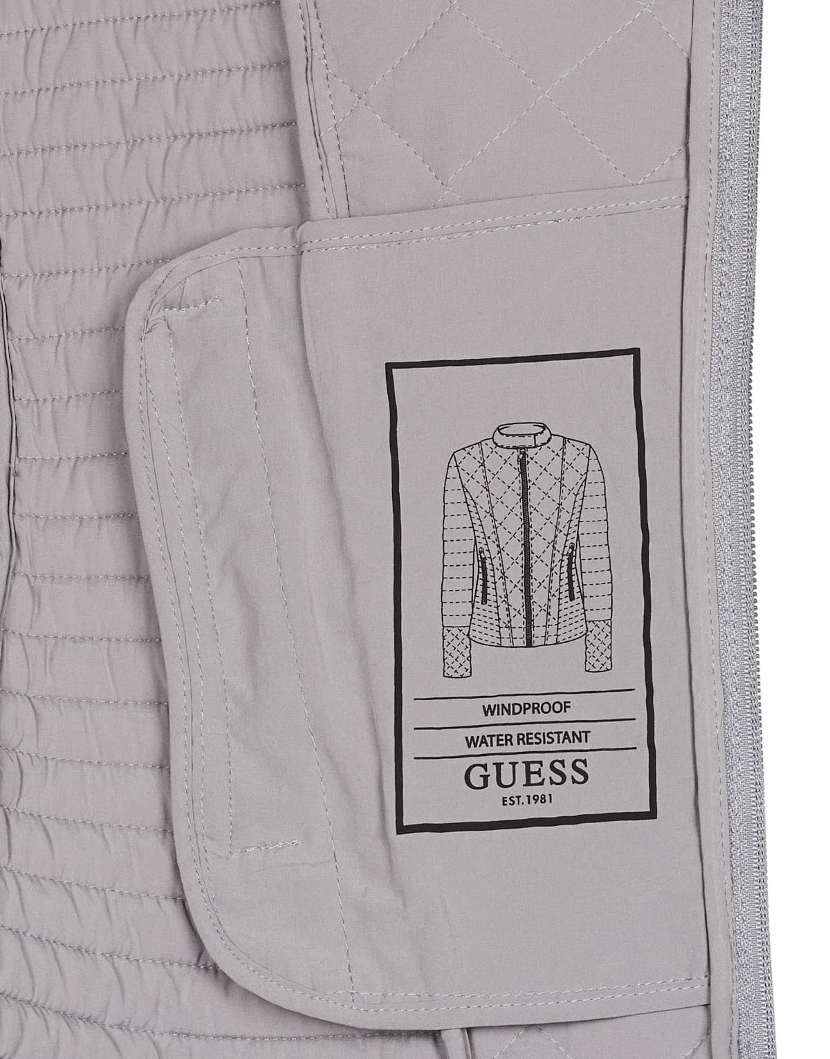 Women's Jackets Guess Silver